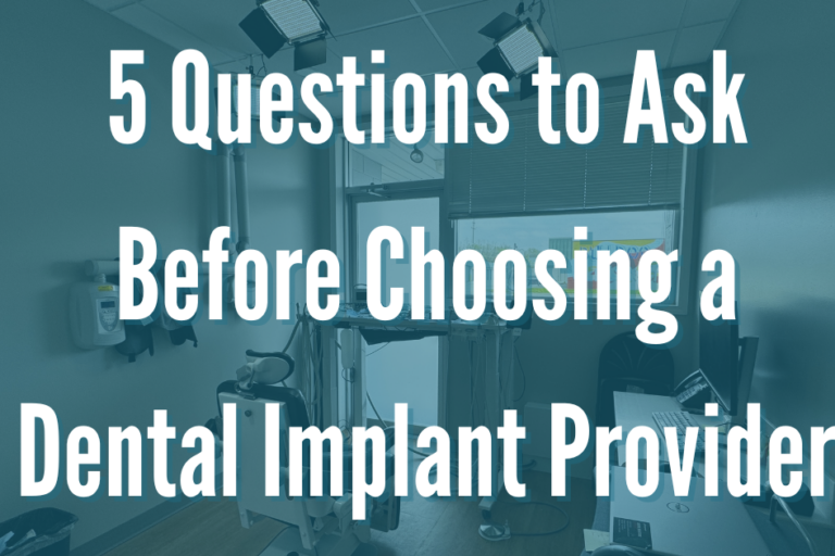 questions to ask before dental implants